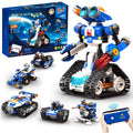 Apitor 6-in-1 Coding Robot Kit - 480-Piece STEM Building Set