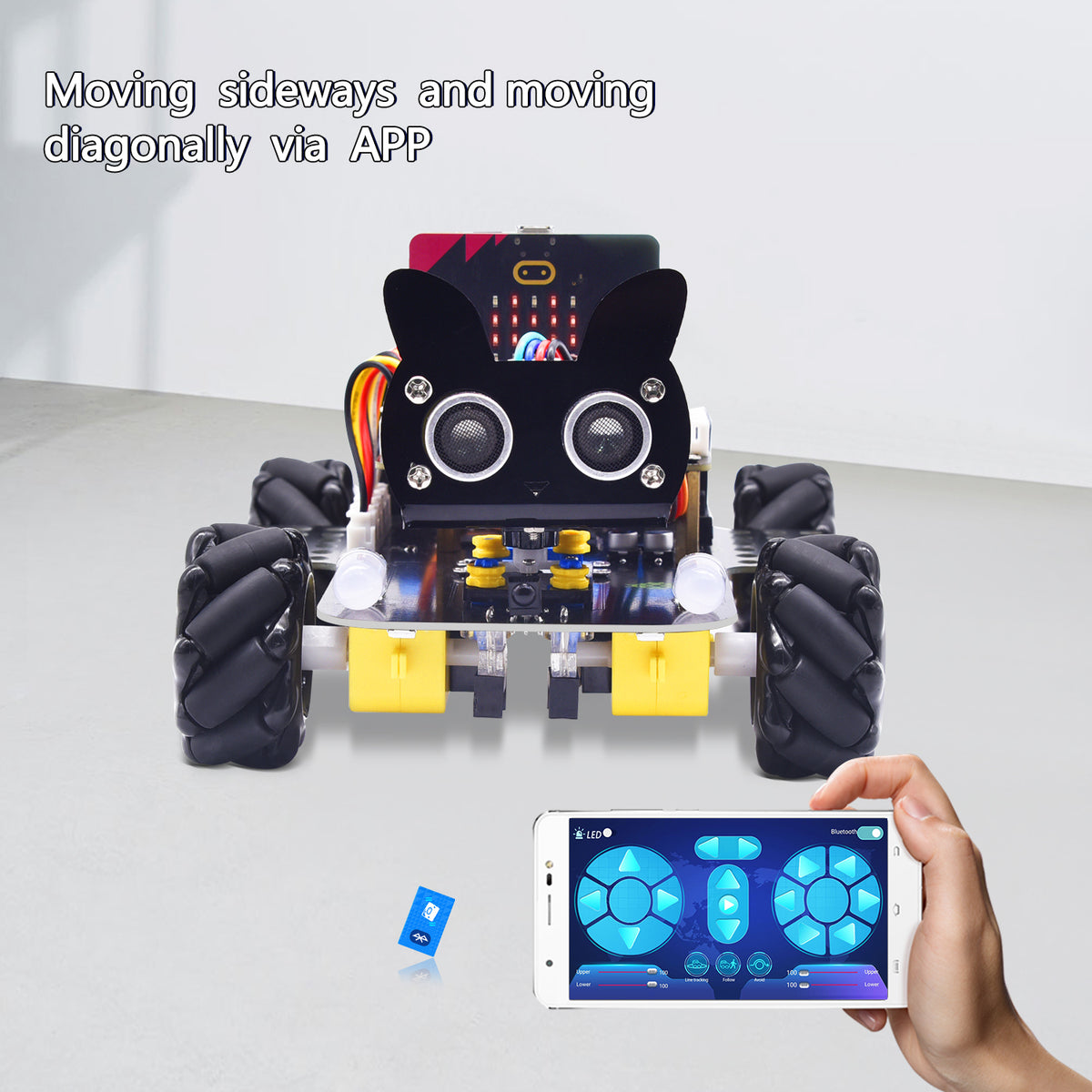 Keyestudio Micro:bit V2 Mecanum Robot Car Kit — supplier image 4