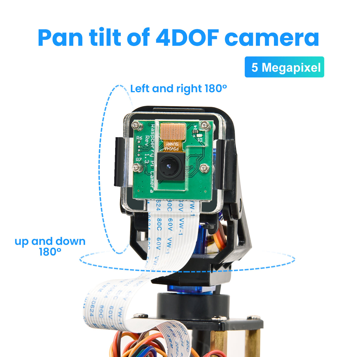 Keyestudio Raspberry Pi Camera Robot Car Kit — supplier image 1
