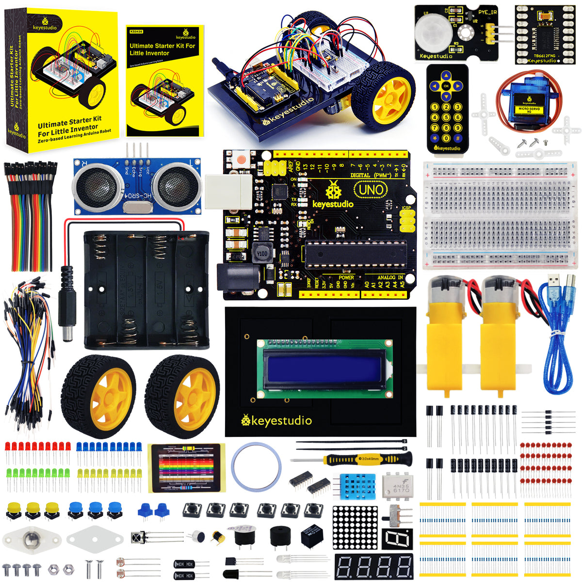 Keyestudio Ultimate Starter Kit for Little Inventor