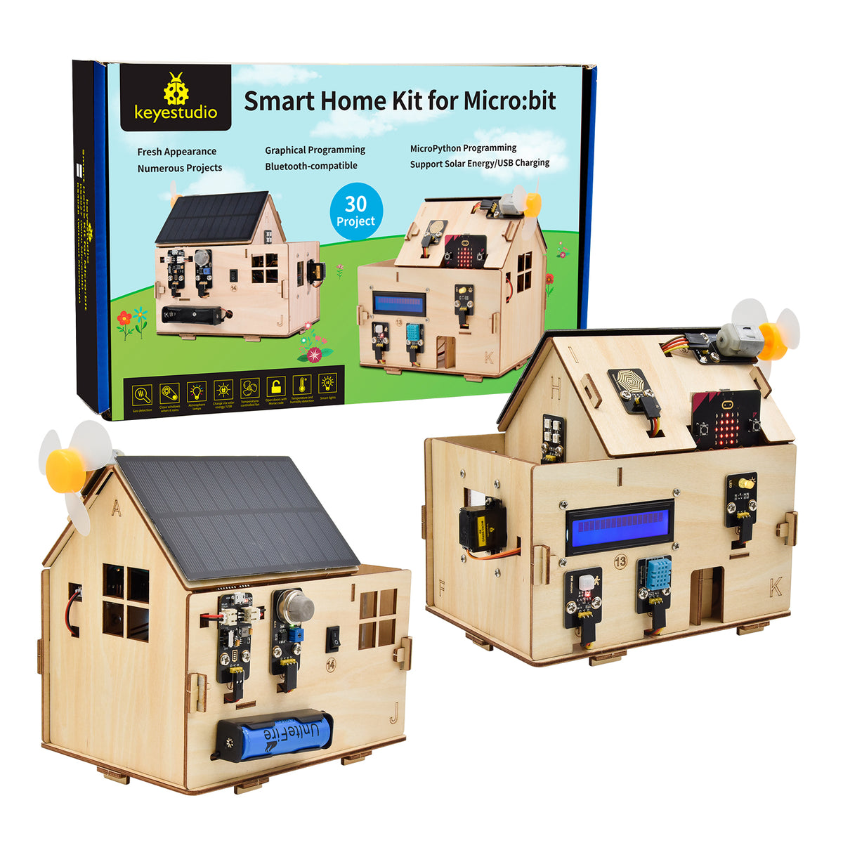 Keyestudio Micro:bit Smart Home Kit — supplier image 5