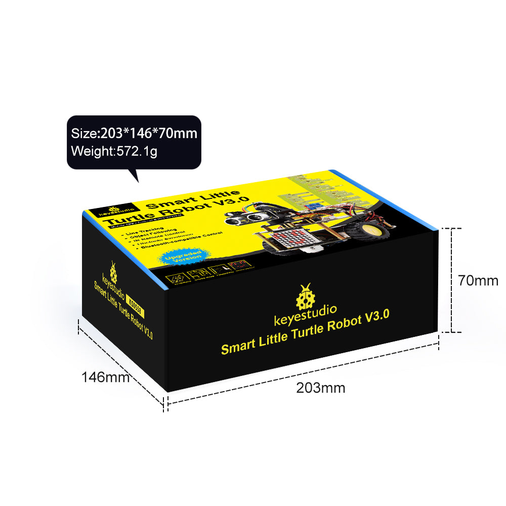 Keyestudio Smart Turtle Arduino Robot Car V3.0 — supplier image 9