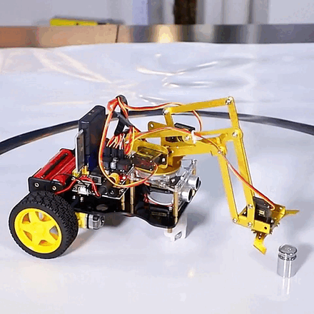 Keyestudio 4DOF Mechanical Arm Robot Car Kit
