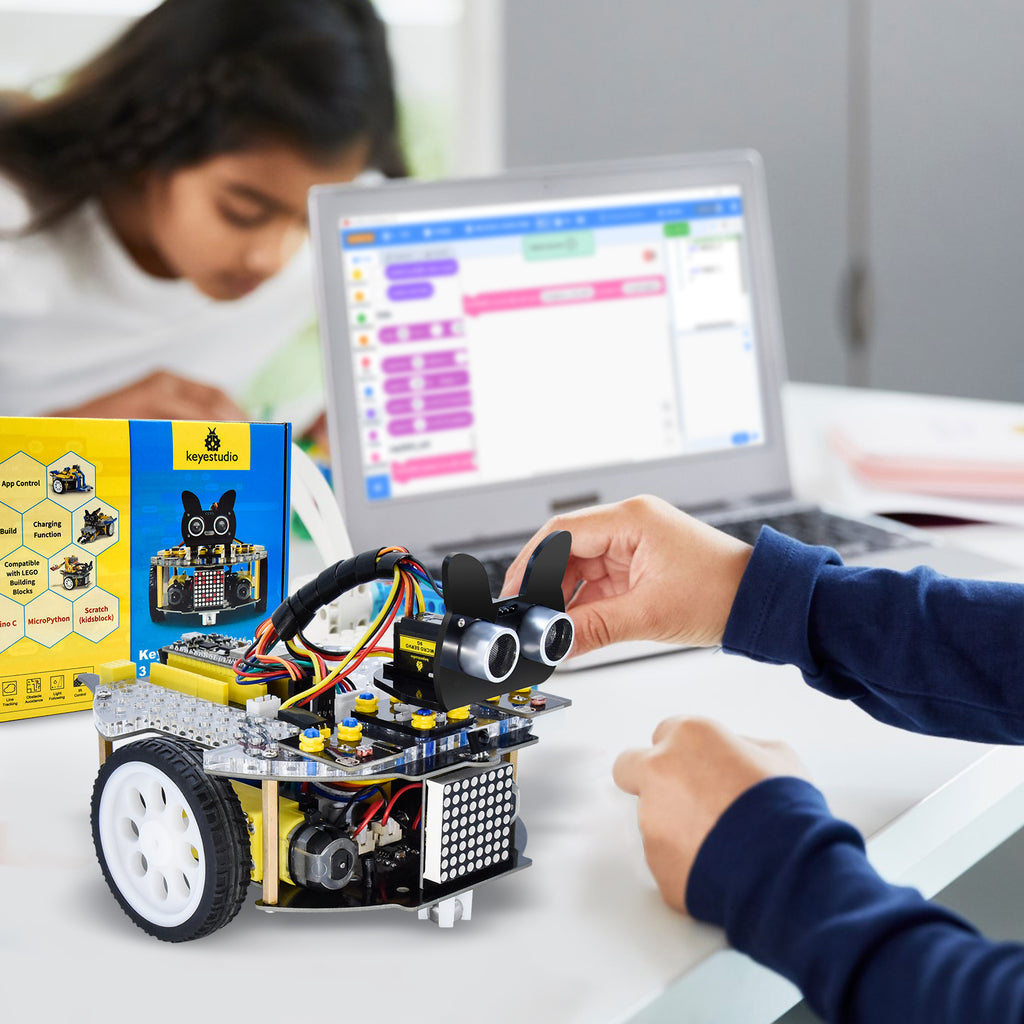 Keyestudio 3-in-1 Beetlebot Robot Kit — supplier image 2