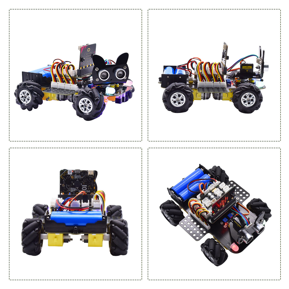 Keyestudio Micro:bit V2 Mecanum Robot Car Kit — supplier image 6