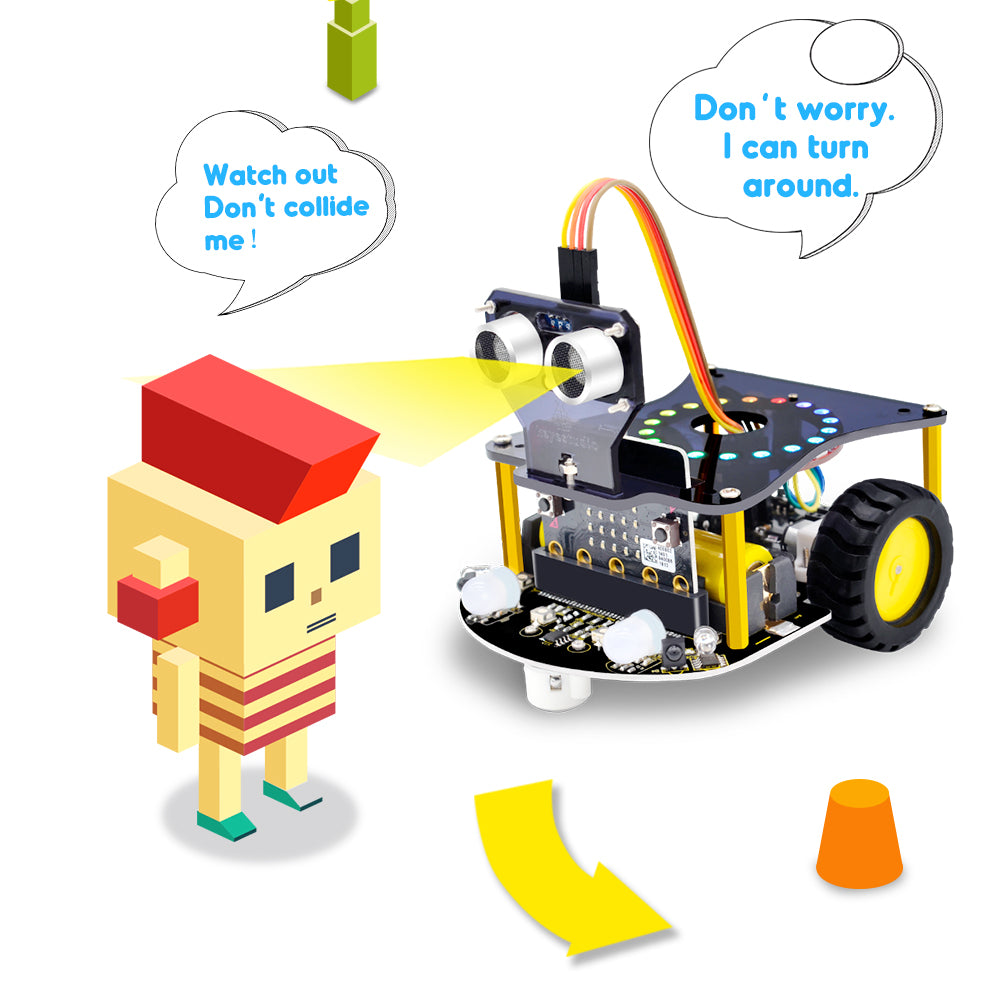Keyestudio Micro:bit Mini Robot Car V2.0 — supplier image 5