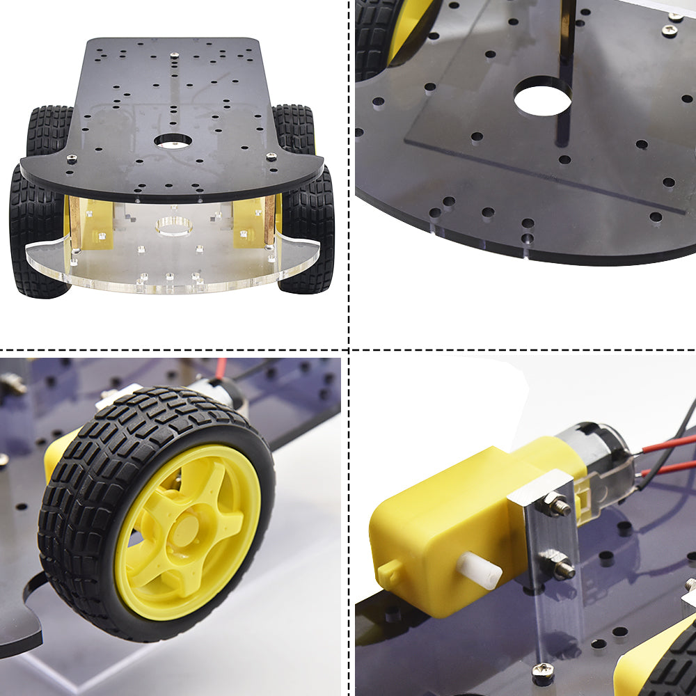 Keyestudio Double-Layer 4WD Smart Car Chassis — supplier image 2