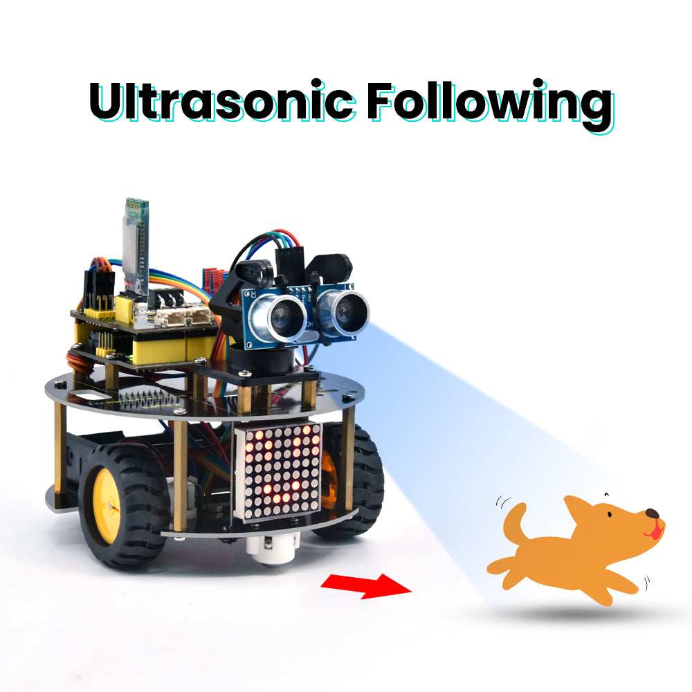 Keyestudio Smart Turtle Arduino Robot Car V3.0 — supplier image 3