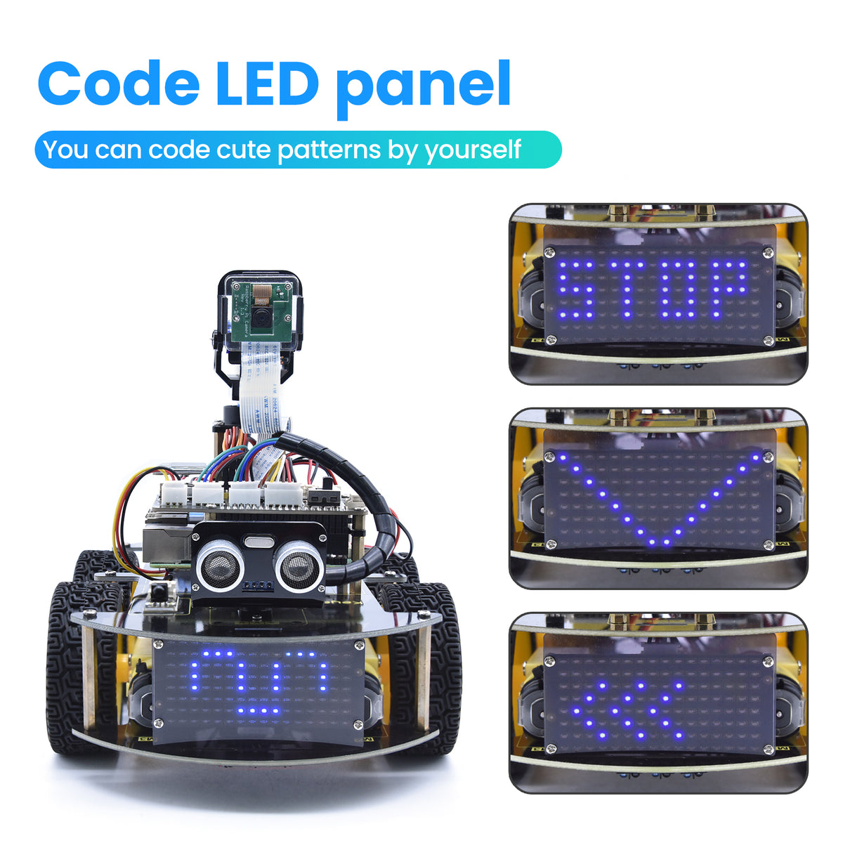 Keyestudio Raspberry Pi Camera Robot Car Kit — supplier image 3