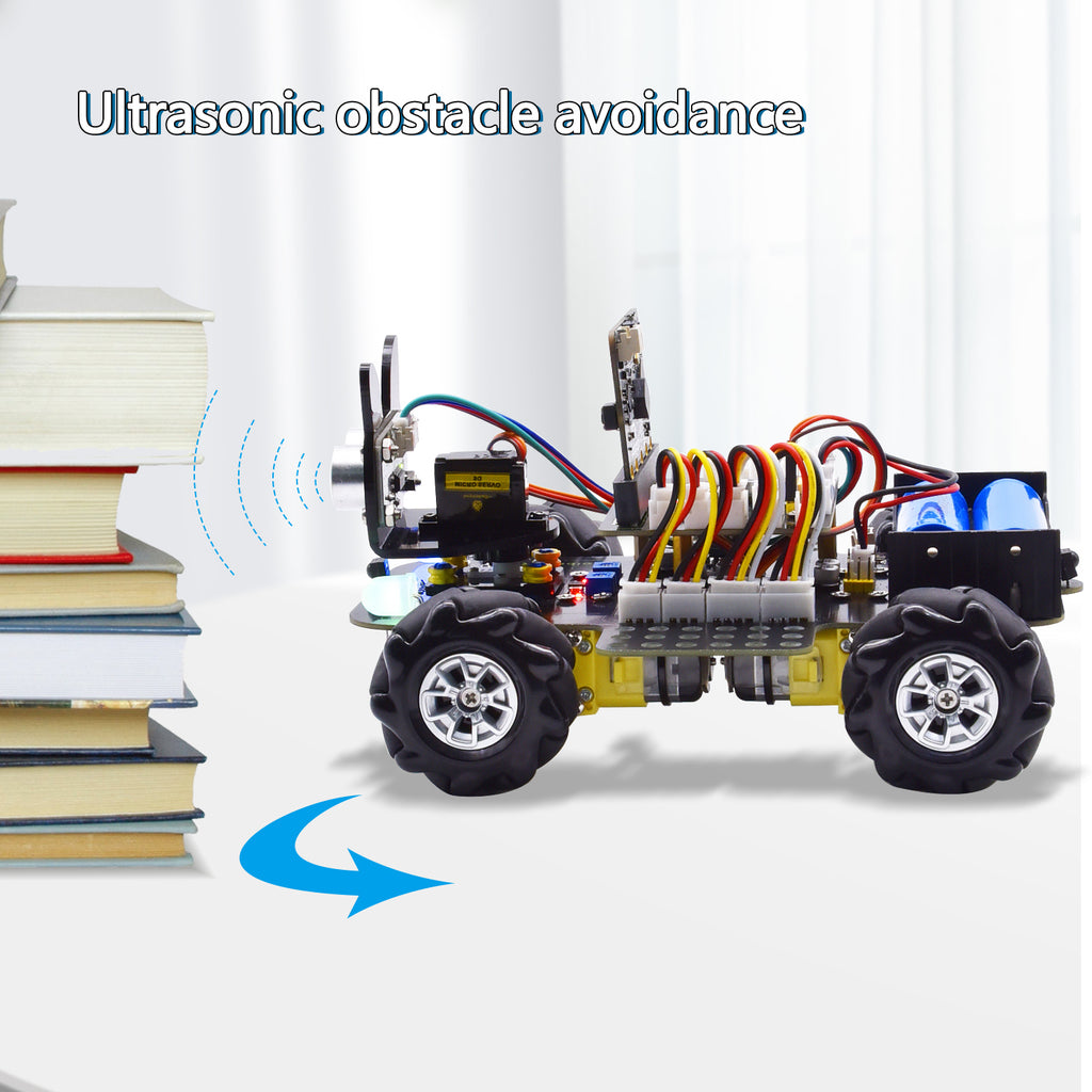 Keyestudio Micro:bit V2 Mecanum Robot Car Kit — supplier image 1