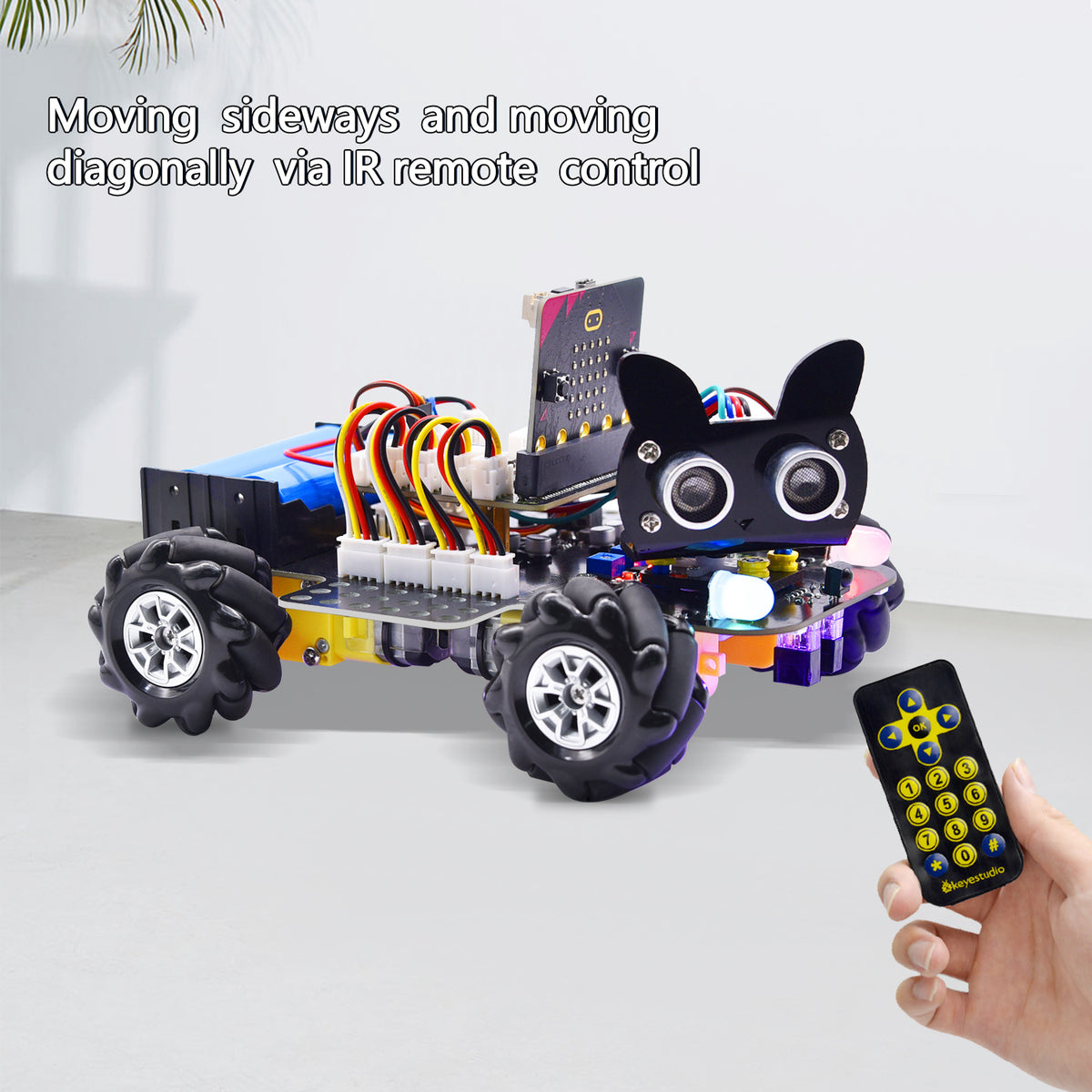 Keyestudio Micro:bit V2 Mecanum Robot Car Kit — supplier image 3