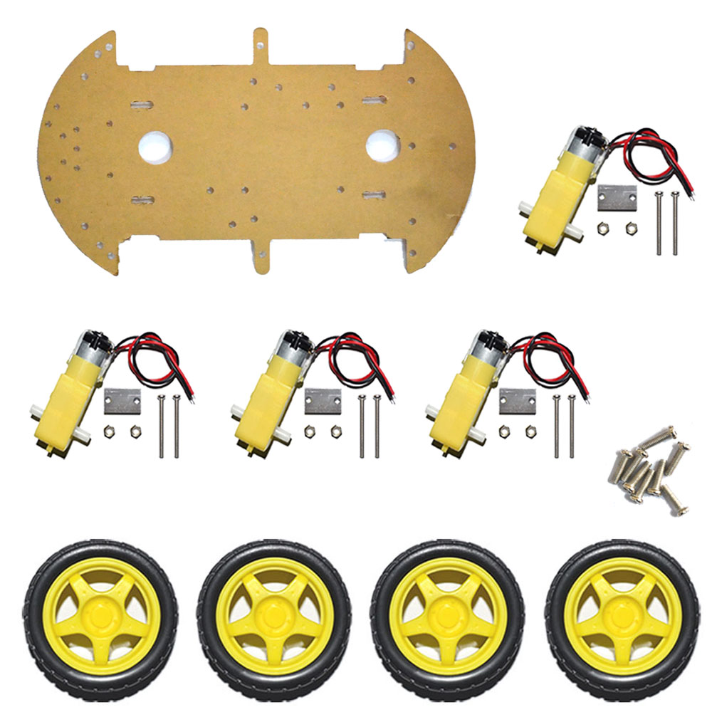Keyestudio 4WD Speed-Measurement Robot Chassis