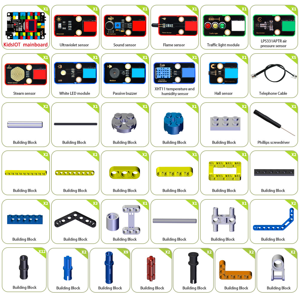 Kidsbits ESP32 Mini Weather Station Kit — supplier image 2