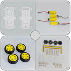 Keyestudio 4WD Smart Robot Car Chassis Kit — supplier image 2