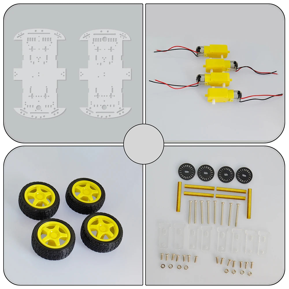 Keyestudio 4WD Smart Robot Car Chassis Kit — supplier image 2