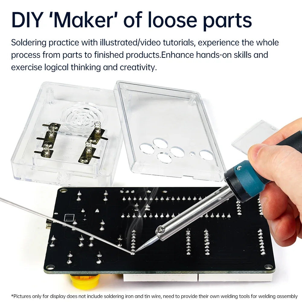 DIY Pixel Game Console Soldering Kit — supplier image 3