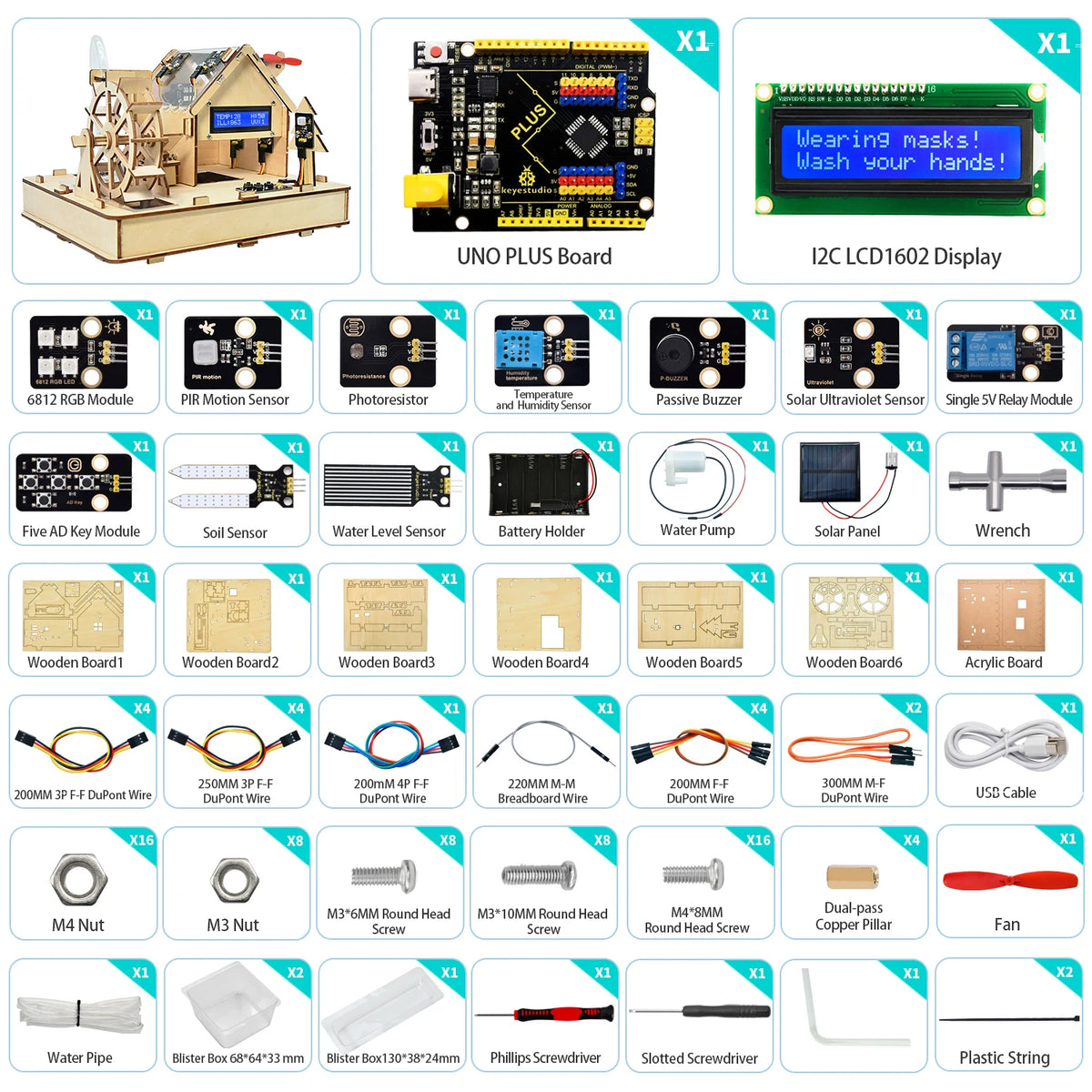 Keyestudio Smart Eco-Friendly House Starter Kit — supplier image 2