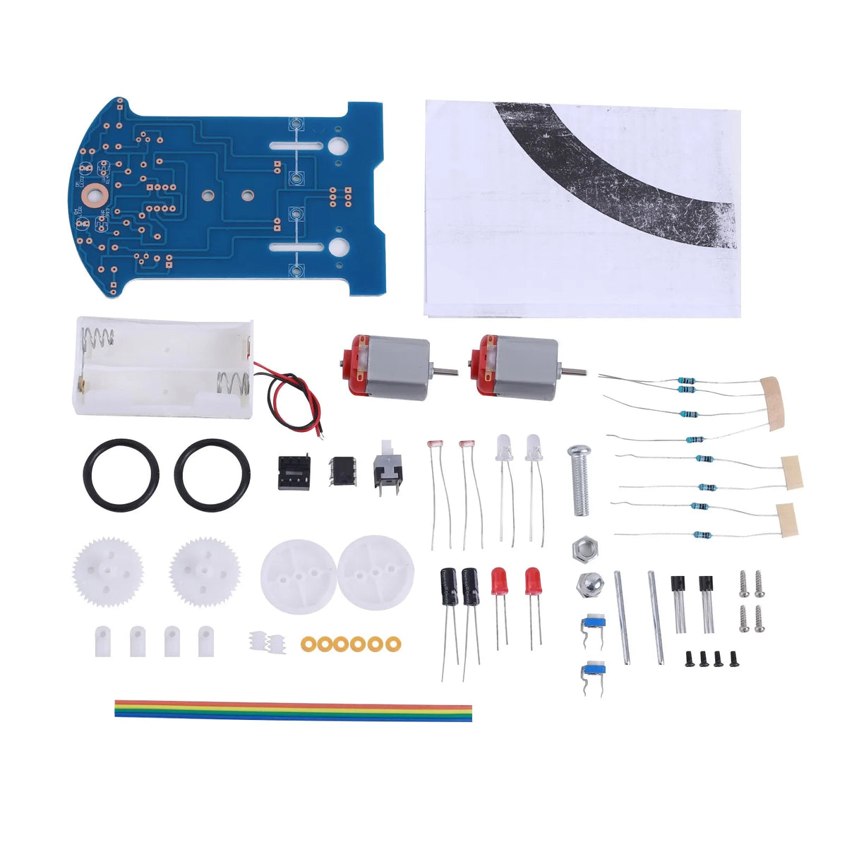 Line-Following Robot Car Soldering Kit — supplier image 4