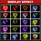 32-LED Heart Flow Light Soldering Kit — supplier image 5