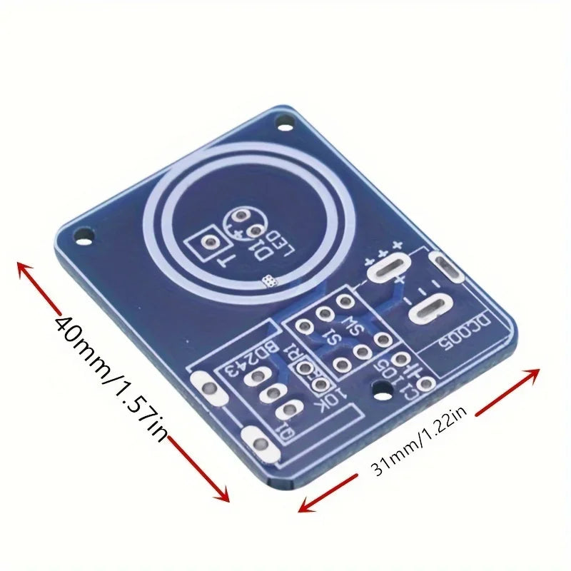 Mini BD243 Tesla Coil Soldering Kit — supplier image 5