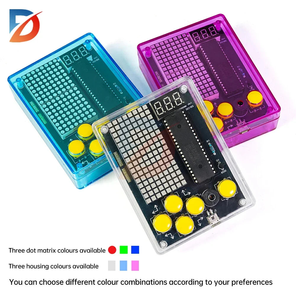 DIY Pixel Game Console Soldering Kit — supplier image 2