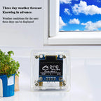 ESP8266 Wi-Fi Weather Clock Soldering Kit — supplier image 2
