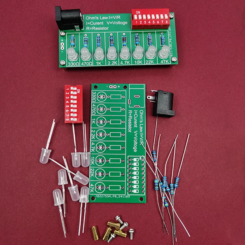 DIY Soldering Practice Kit Learn Electronics Improve Skills