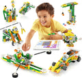Apitor Q 20-in-1 STEM Robot Kit for Kids 6-12 with 233 Pcs APP RC Car Programmable Coding Toy
