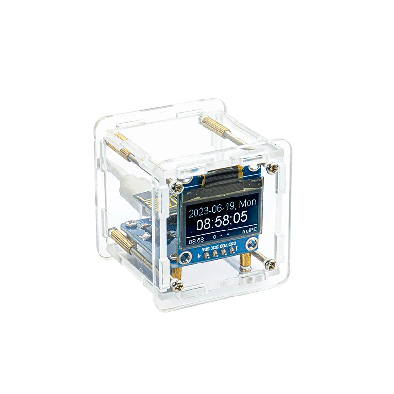ESP8266 Wi-Fi Weather Clock Soldering Kit — supplier image 5