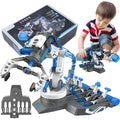 Robotic Arm Building Kit Hydraulic Principle Driven 3 Modes Joystick Control
