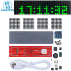 LED Music Spectrum Clock Soldering Kit