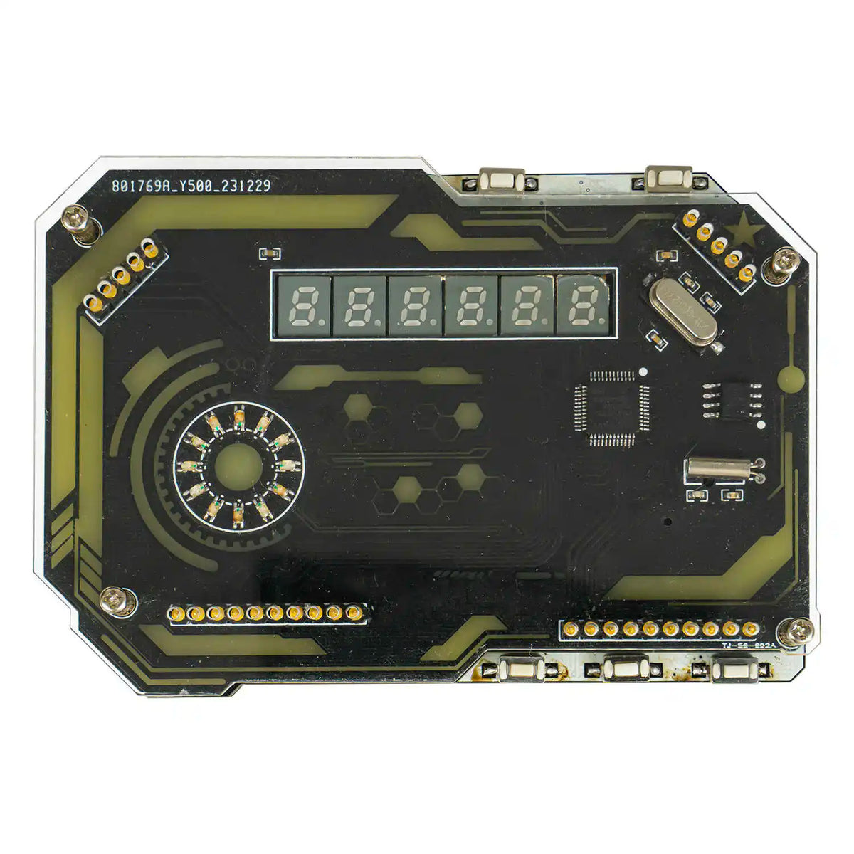 RGB Digital Tube Cyberpunk Clock Kit — supplier image 3
