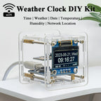 ESP8266 Wi-Fi Weather Clock Soldering Kit
