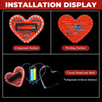 32-LED Heart Flow Light Soldering Kit — supplier image 4