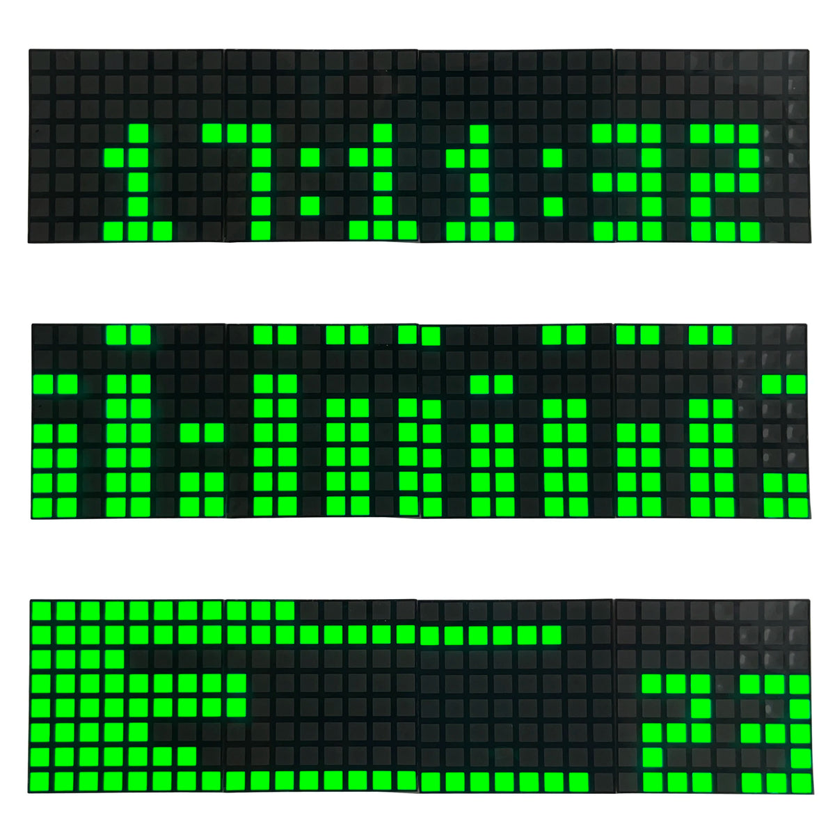LED Music Spectrum Clock Soldering Kit — supplier image 2