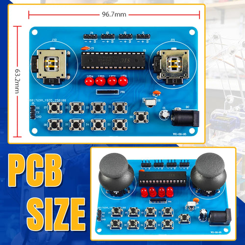 4DOF Acrylic Robot Arm Soldering Kit — supplier image 2