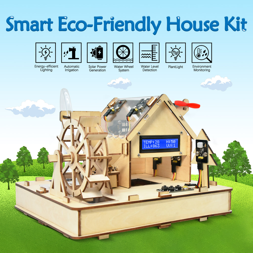 Keyestudio Smart Eco-Friendly House Starter Kit