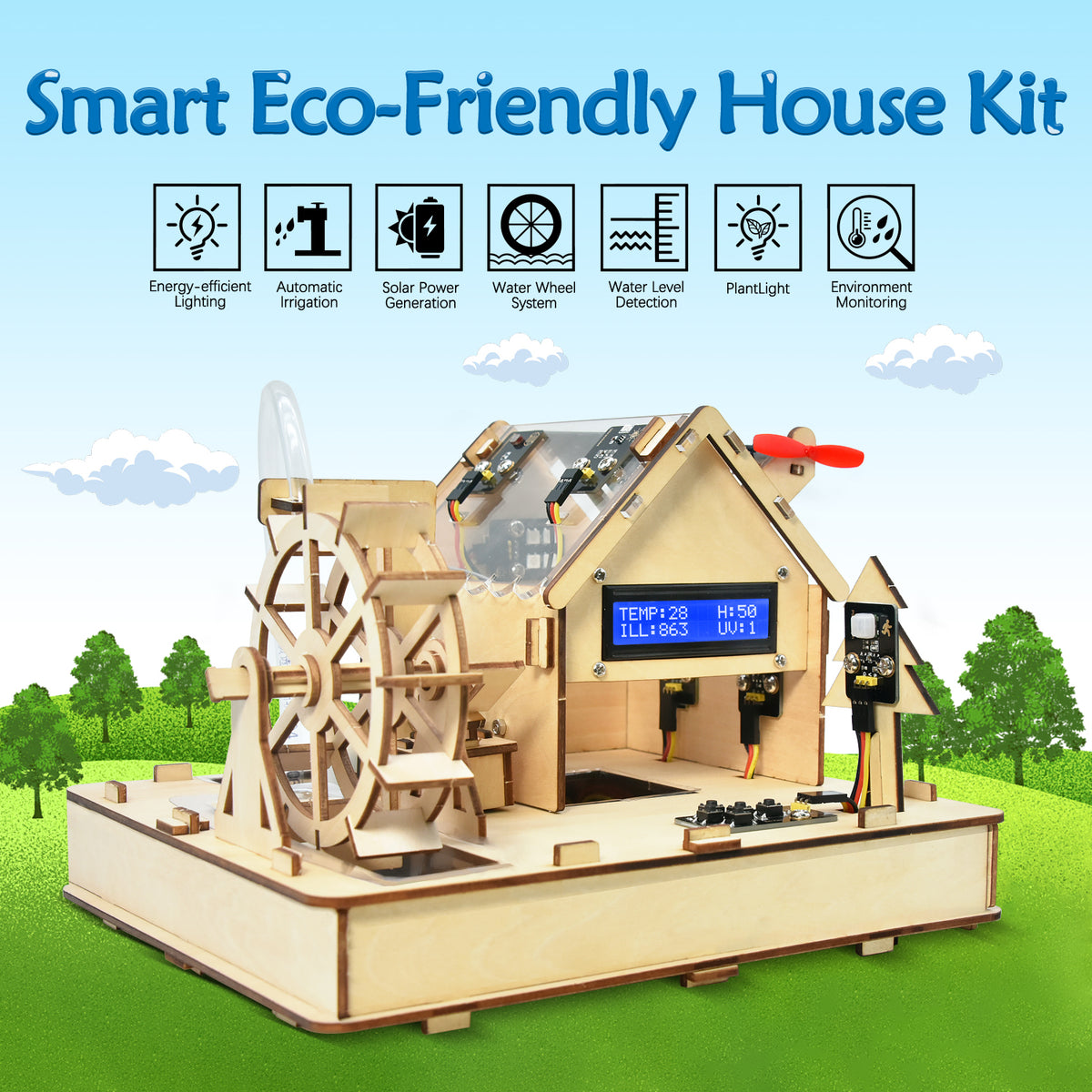 Keyestudio Smart Eco-Friendly House Starter Kit