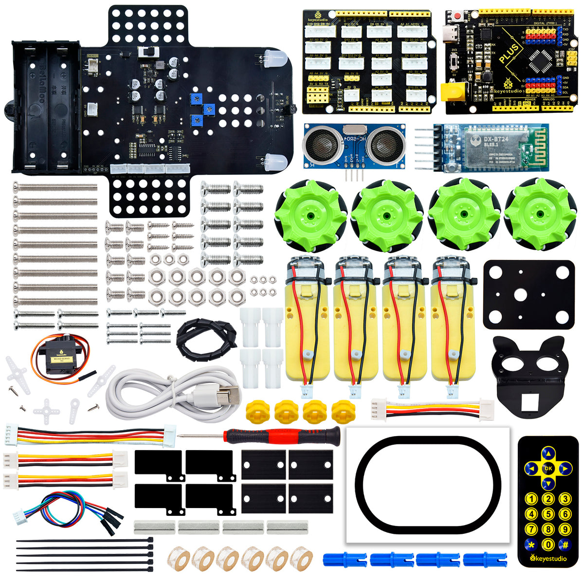 Keyestudio 4WD Mecanum Robot Car Kit — supplier image 1