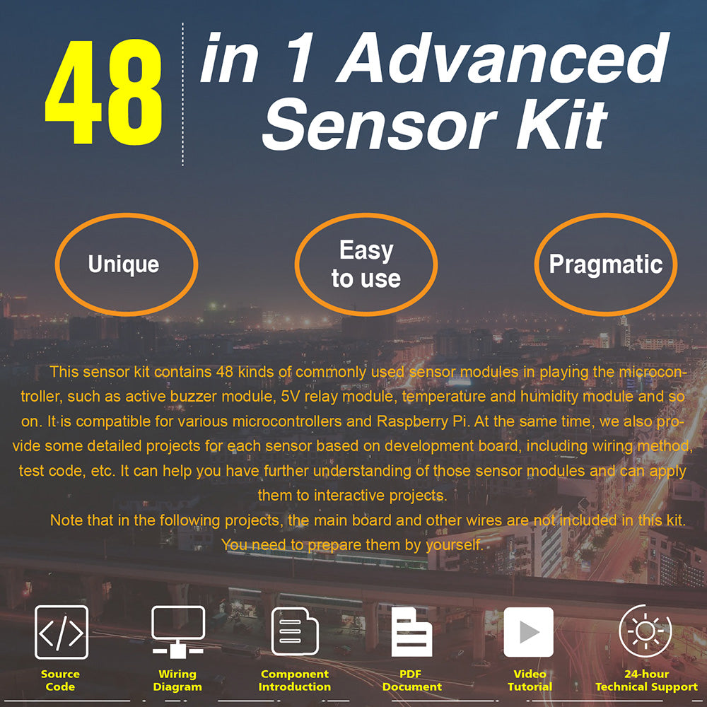 Keyestudio 48-in-1 Arduino Sensor Starter Kit — supplier image 4
