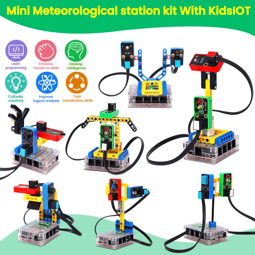 Kidsbits ESP32 Mini Weather Station Kit