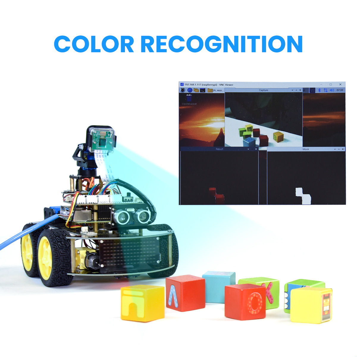 Keyestudio Raspberry Pi Camera Robot Car Kit — supplier image 4