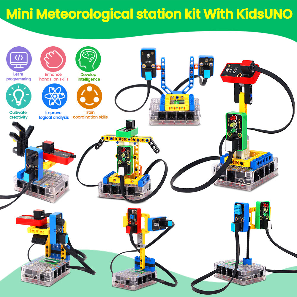 Kidsbits Arduino UNO Mini Weather Station Kit