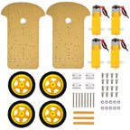 Keyestudio Double-Layer 4WD Smart Car Chassis