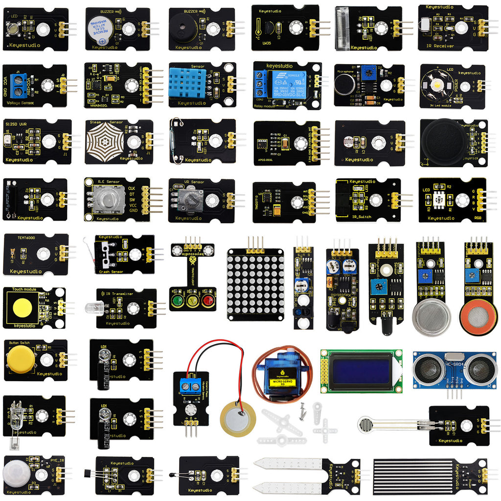 Keyestudio 48-in-1 Arduino Sensor Starter Kit