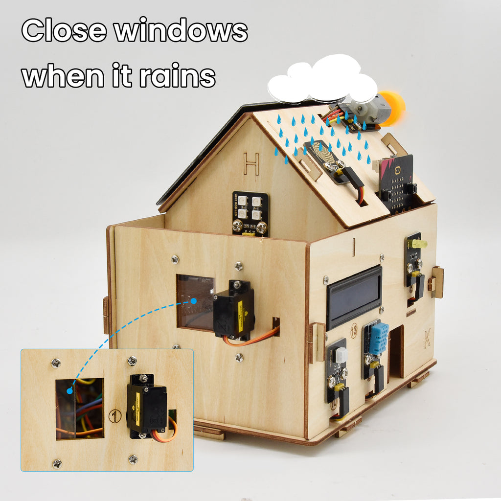 Keyestudio Micro:bit Smart Home Kit — supplier image 2