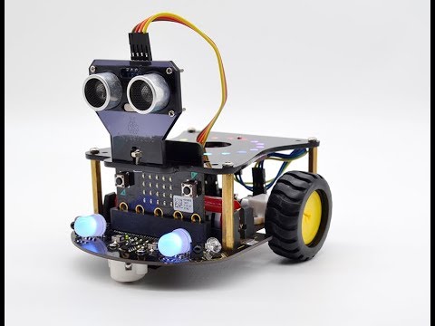 Keyestudio Micro:bit Mini Robot Car V2.0 — supplier demo video 1