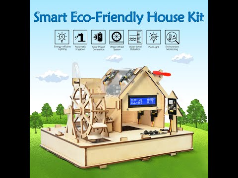 Keyestudio Smart Eco-Friendly House Starter Kit — supplier demo video 2